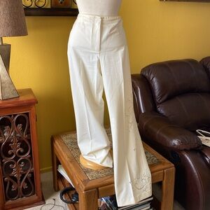 Cambio NWT pants with Floral Cutouts‼️